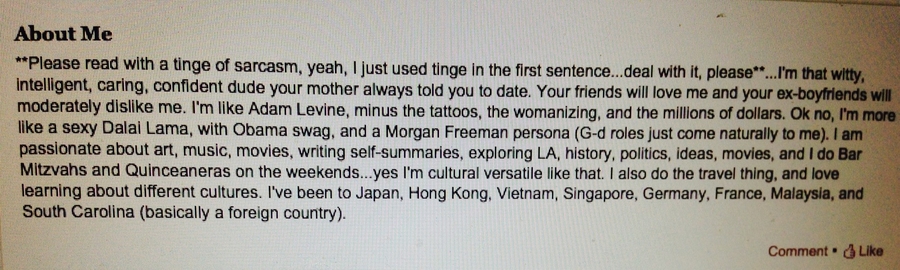 great male dating profiles